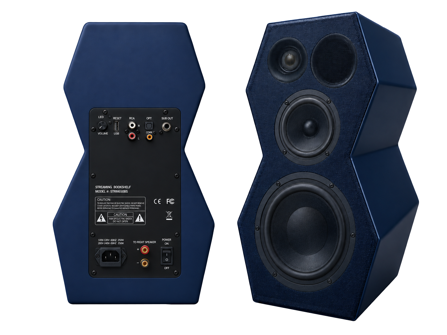 3A Bookshelf Speaker with built-in streaming